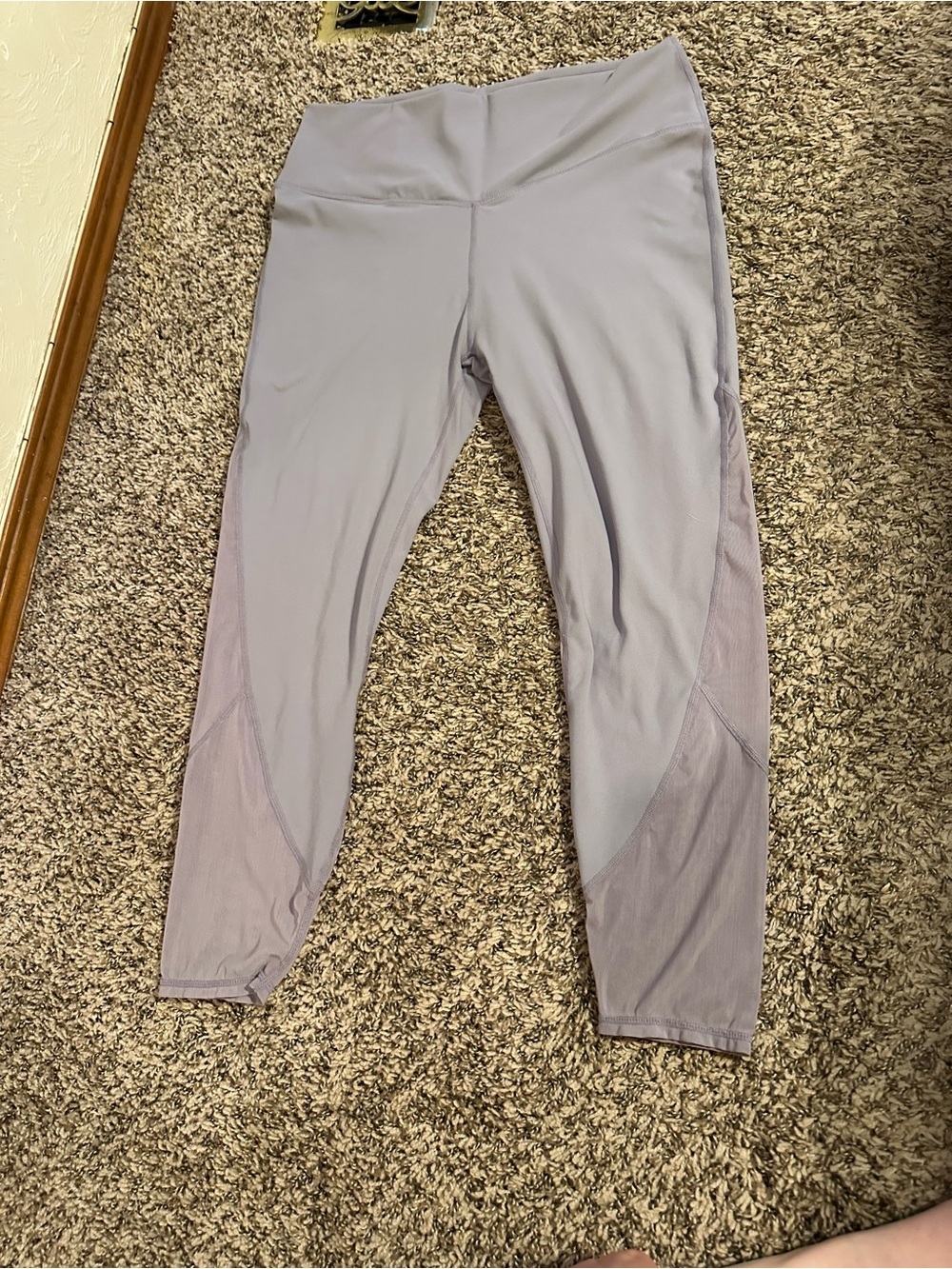 Fabletics XXL Light Purple High Waisted Leggings - Picture 1 of 6